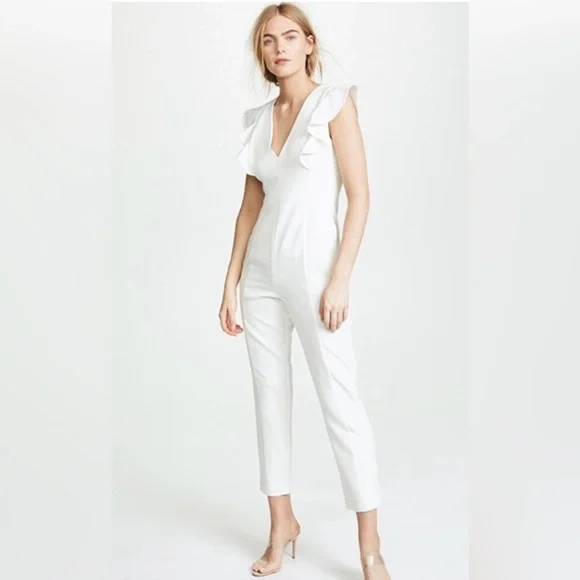Black Halo Deklyn Jumpsuit. Size 10